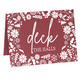 Deck The Halls Folded Shimmer Holiday Cards Image 6 of 9